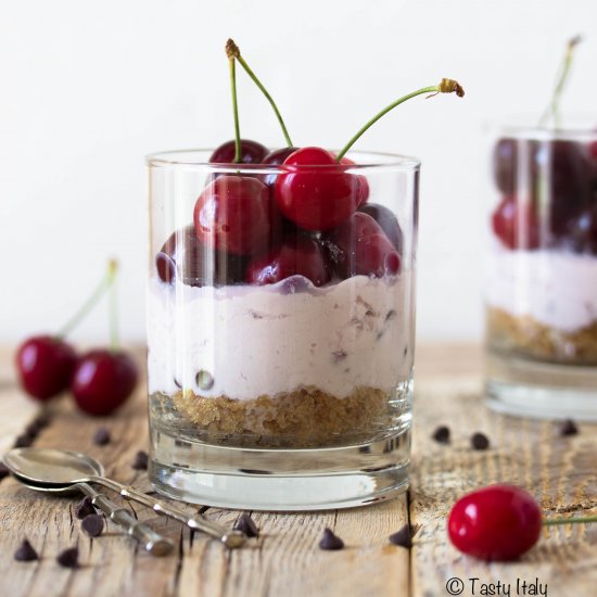 No-Bake Cherry Cheesecake