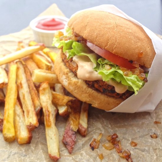 Copycat In-N-Out Vegan Burger