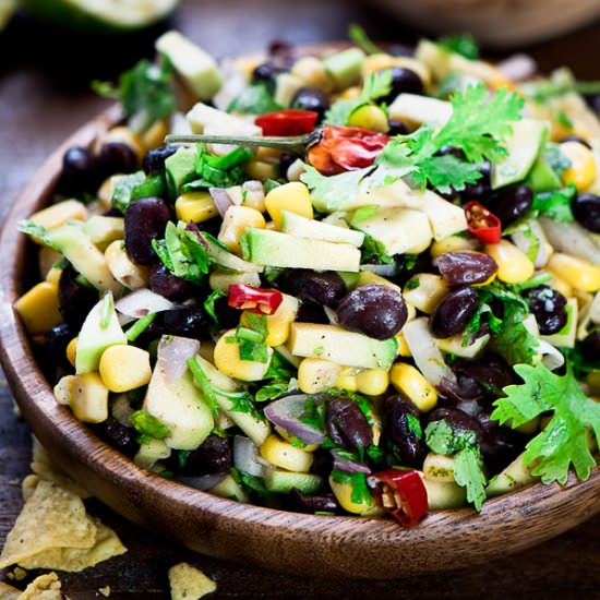 Corn and Black Bean Salsa