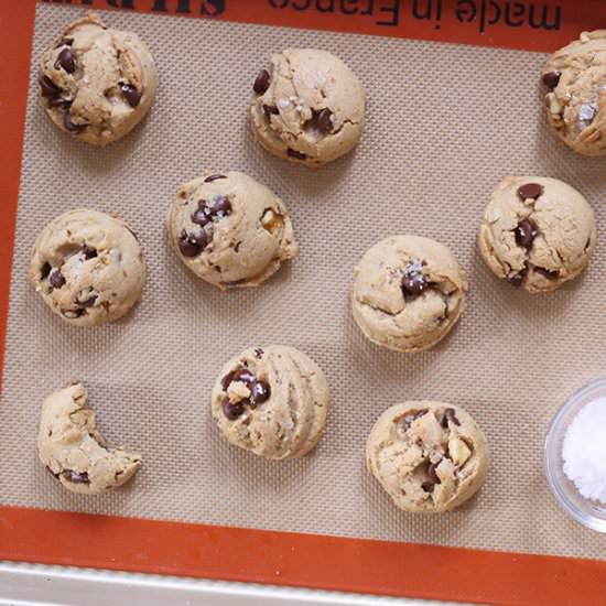 Brown Butter Walnut Choc. Cookies