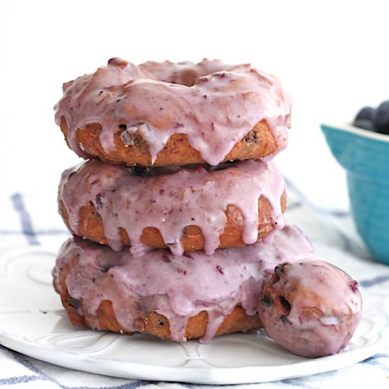 Blueberry Donuts