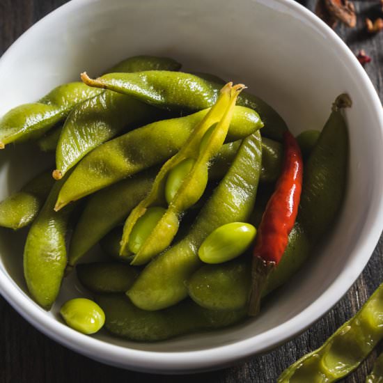 Eight-Spice Edamame