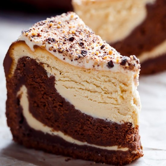 Chocolate Peanut Butter Cheesecake