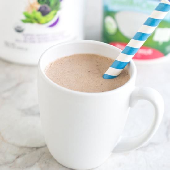 EarlGrey Chocolate Protein Smoothie