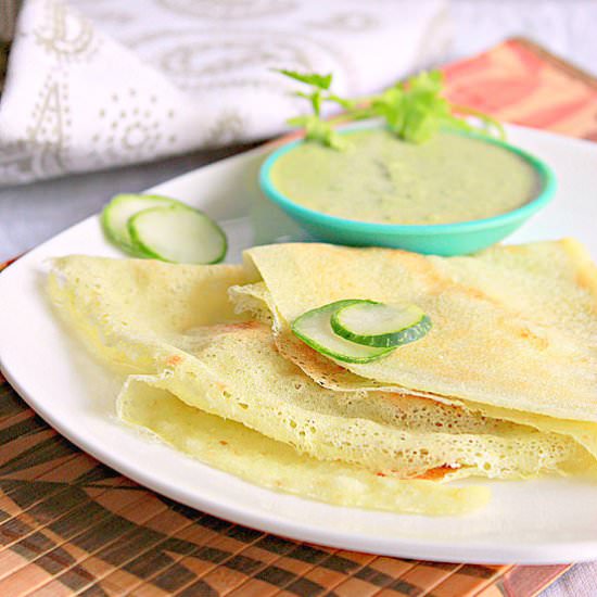 Cucumber Crepes