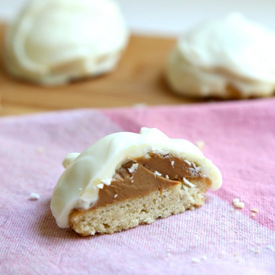 White Choco Cookie Butter Cookies