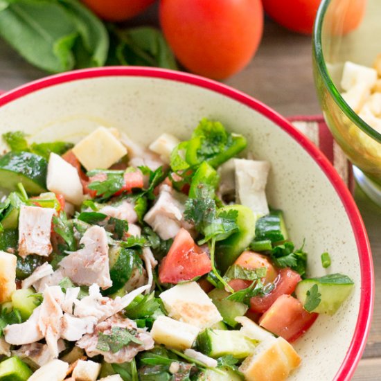 Chicken Fattoush Salad