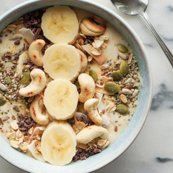 Ultimate Banana Smoothie Bowl