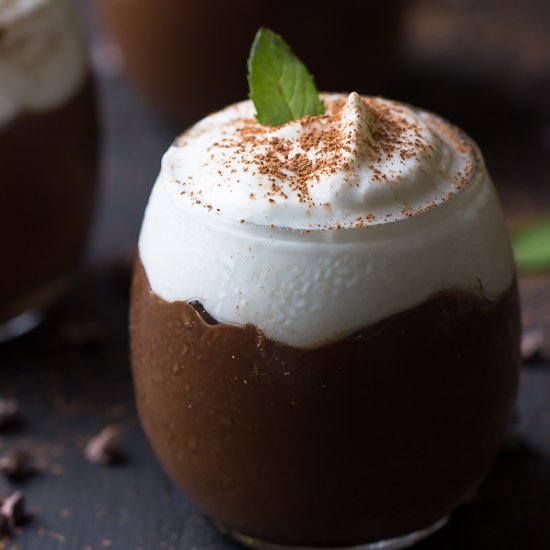 Creamy Chocolate Avocado Pudding