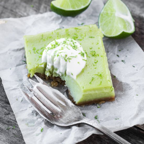 Tangy Lime Bars