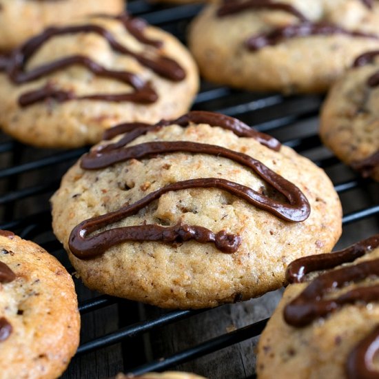 Stuffed Nutella Cookies