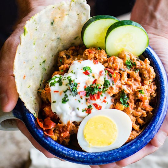 Turkish Savory Breakfast Bowls