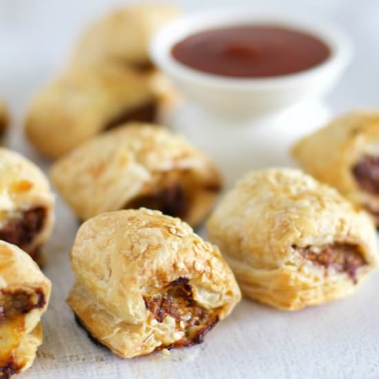 Party sausage rolls