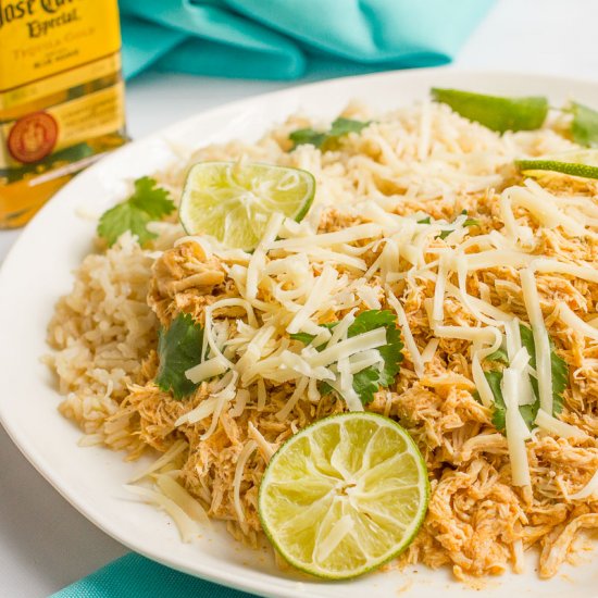 Slow Cooker Tequila Chicken