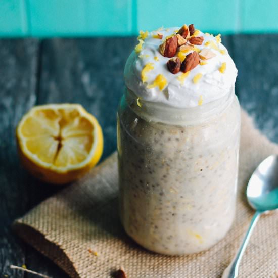 Lemon Cream Pie Overnight Oats