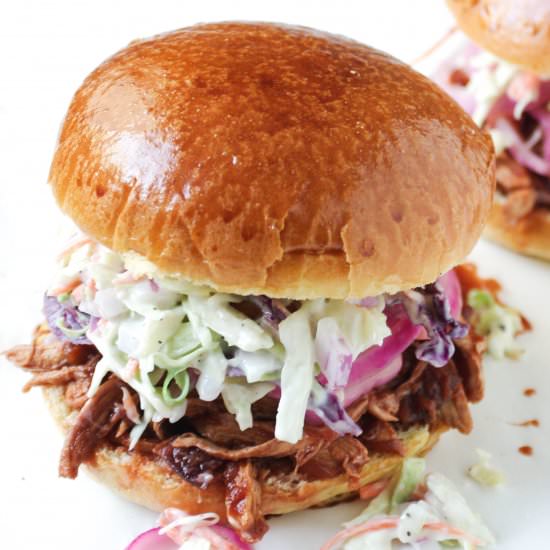 Cherry BBQ Chicken Sandwiches