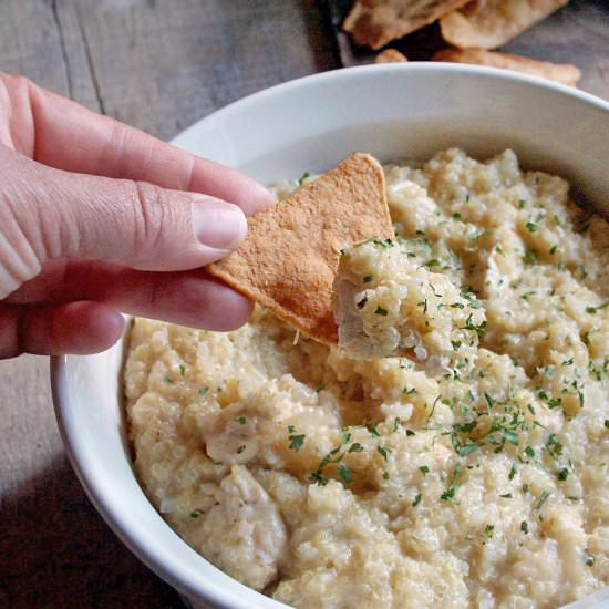 Ranch Chicken Quinoa Dip