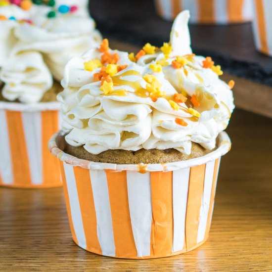 Butterbeer Cupcakes