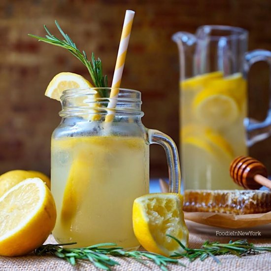 Honey-Sweetened Lemonade