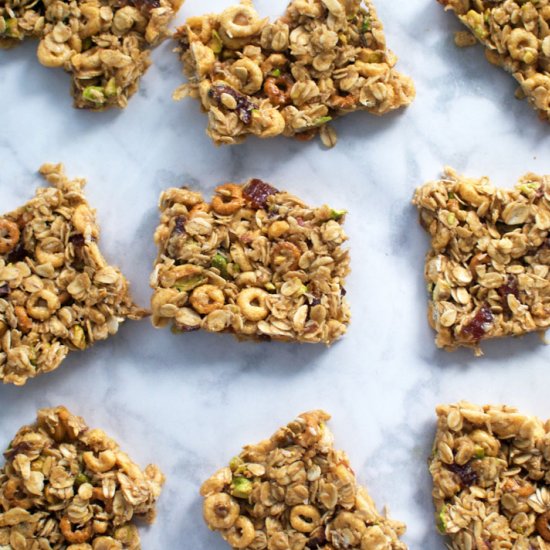 Healthy No-Bake Granola Bars