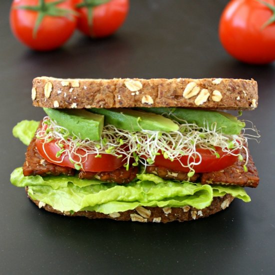 Vegan TLT Sandwich