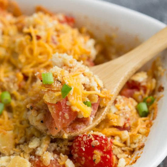 Cheesy Tomato Casserole