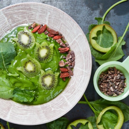 Super Green Smoothie Bowl