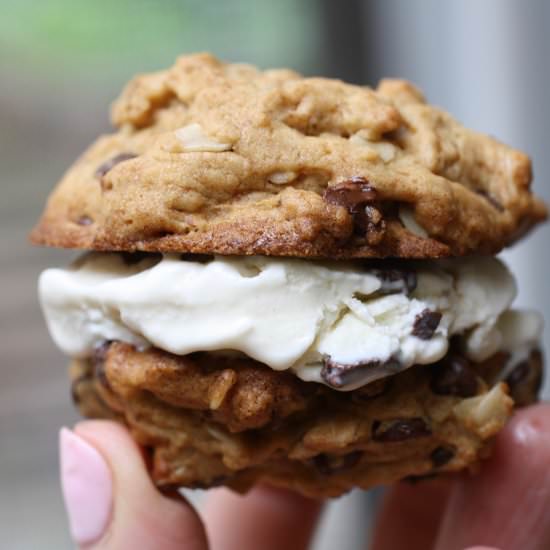 Frozen Chocolate Chip Cookies