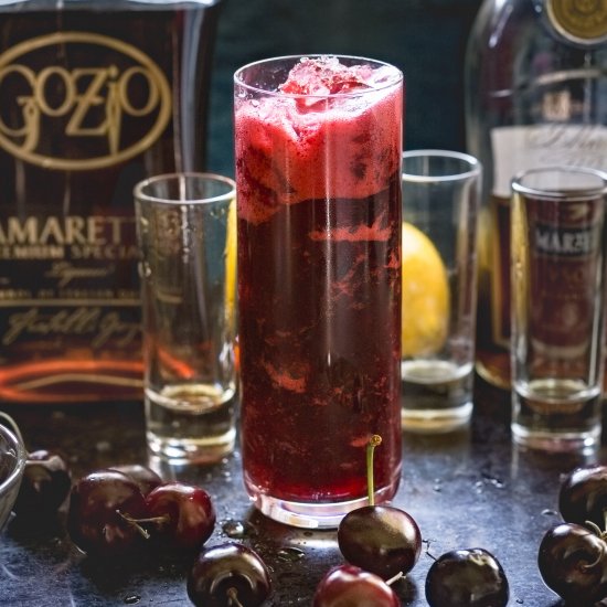 Cherry Amaretto Sidecar