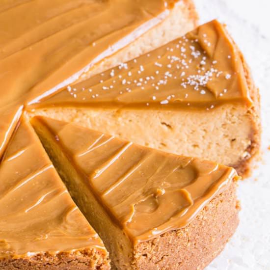 Decadent Dulce de Leche Cheesecake