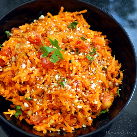 carrot and tomato salad