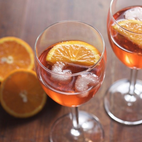 The perfect Aperol spritz