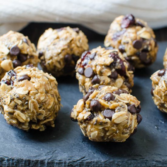 Cranberry Chip Power Balls