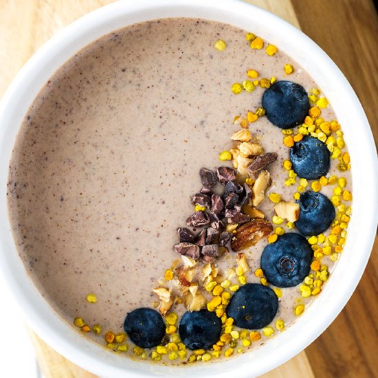 Chocolate Almond Smoothie Bowl