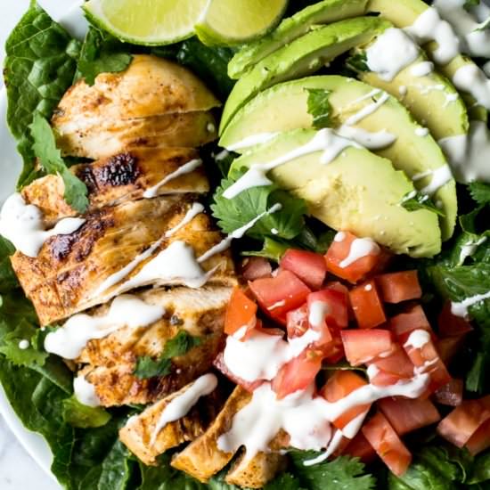 Chili Lime Chicken Salad