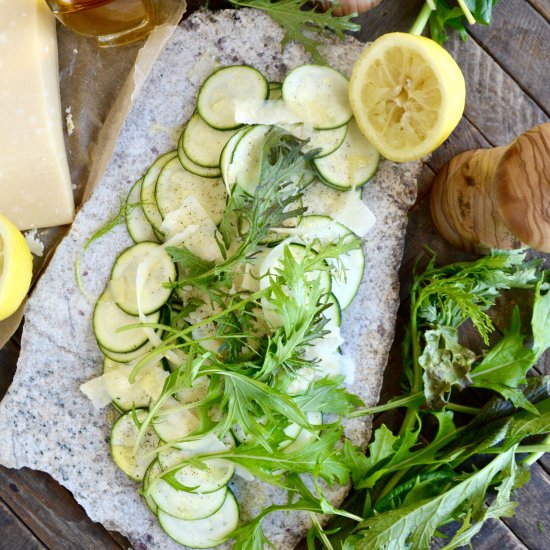 Zucchini Carpaccio