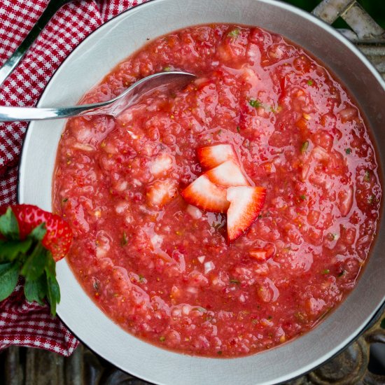 Strawberry Gazpacho