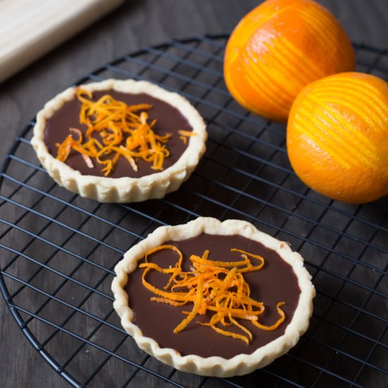 Chocolate Orange Tartlets