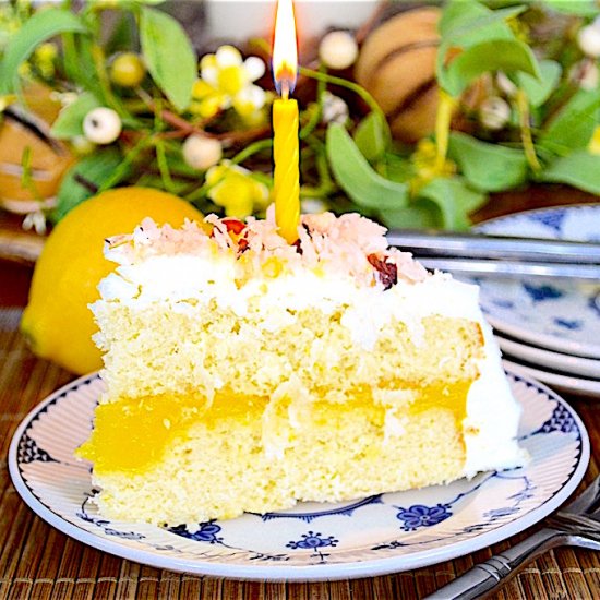 Lemon Coconut Cake