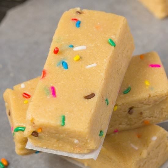 No Bake High Protein Funfetti Bars