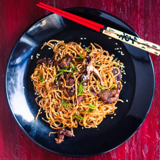 Ramen Pork Chow Mein