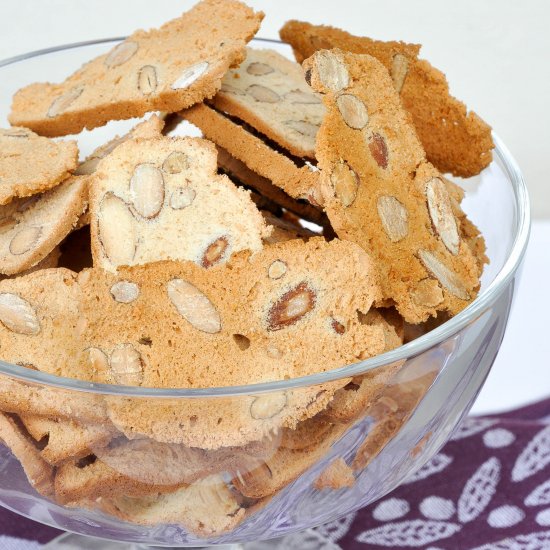 Thin Almond Biscotti