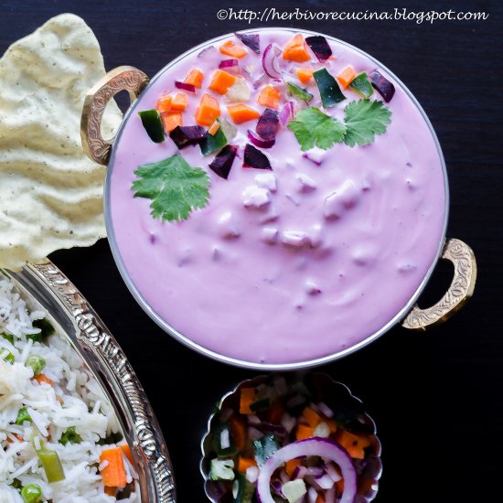 Beetroot Raita