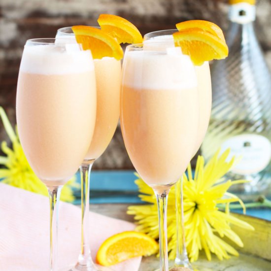 Pineapple Orange Creamsicle Mimosas