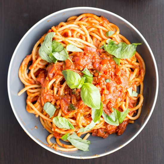 Cherry Tomato Pasta