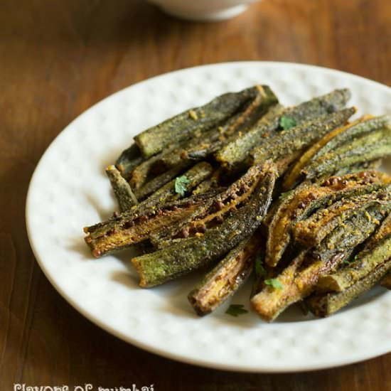 Kurkure Bhindi – Okra Fry