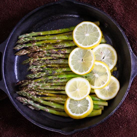 Lemon Roasted Asparagus