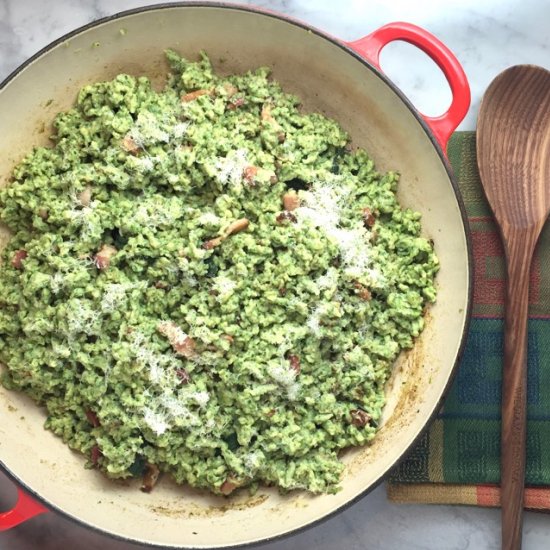 Spinach Spaetzle