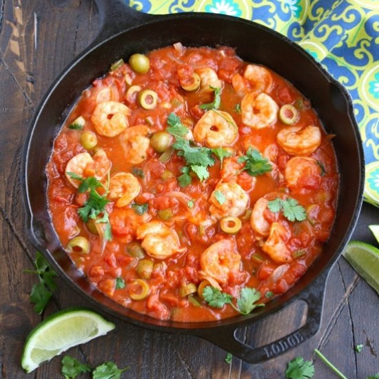 Shrimp Veracruz