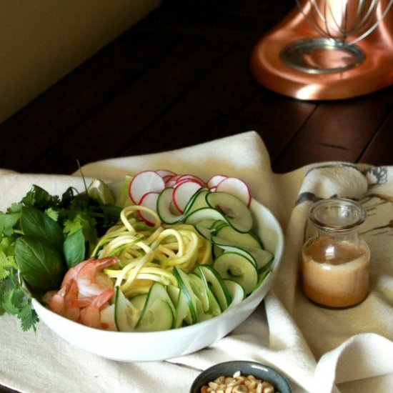 Spiralized Spring Roll Salad